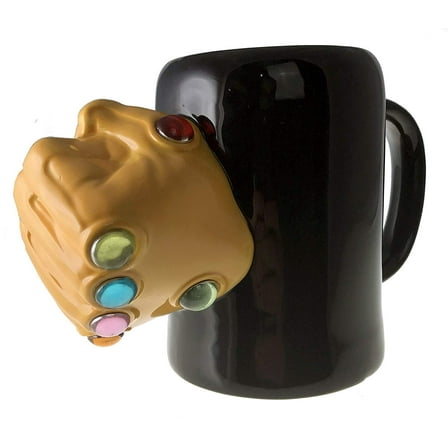 Molded Mug - Marvel - Thanos Infinity Gauntlet Rings 24oz New momg-mu-infg