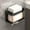 Black, variant on 2 Pcs Self Adhesive Toilet Paper Holder, 3.94*4.33*7.09 Inch with Phone Shelf Stainless Steel Wall Mounted Toilet Paper Roll Holder - Rustproof and Bathroom Washroom Tissue Roll Holder with Shelf