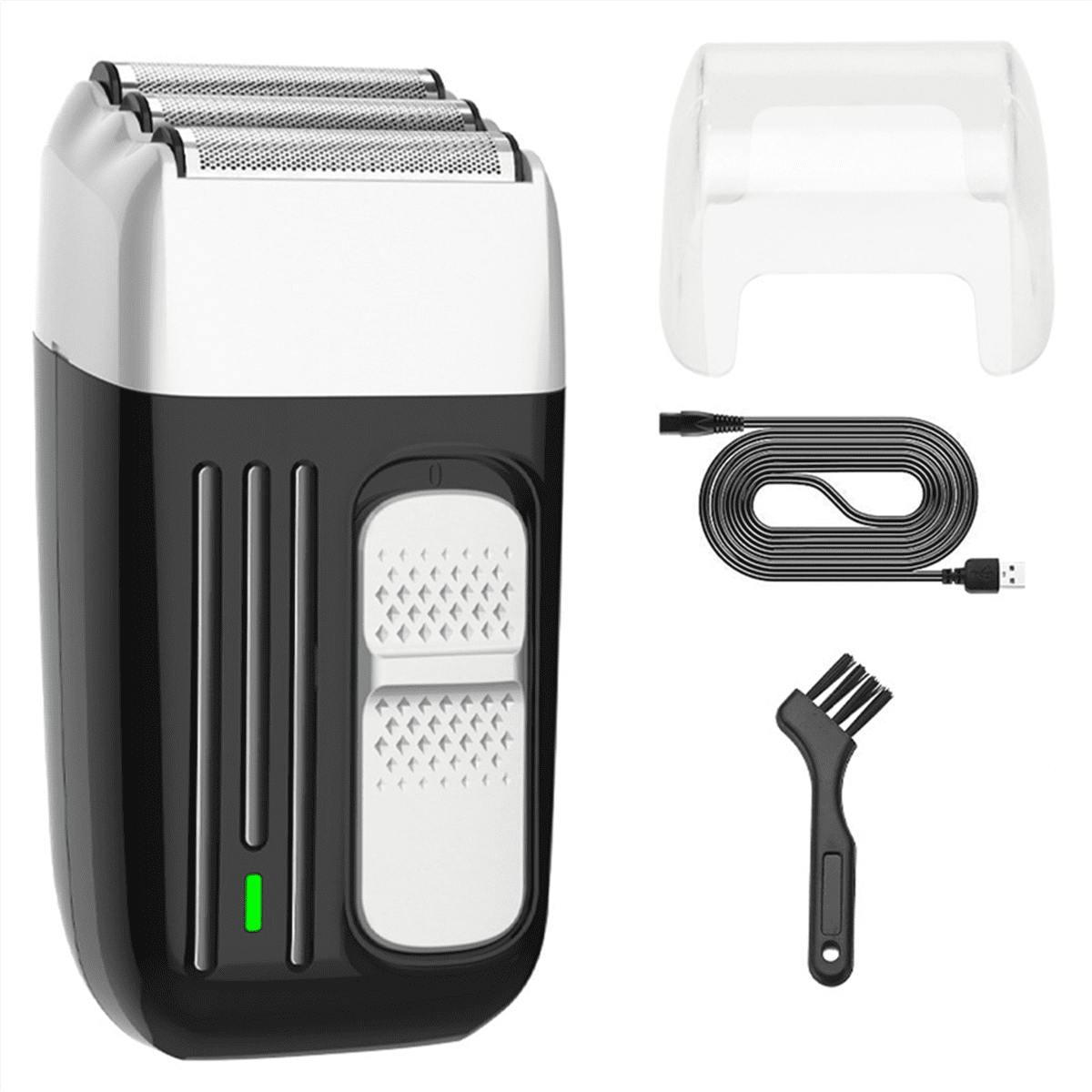 Men Rechargeable Shaver Foil Electric Shaver Electric with Three Mesh Shaver Multifunctional Shaver Home Hair Clipper