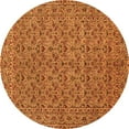 thumbnail image 1 of Ahgly Company Indoor Round Persian Orange Traditional Area Rugs, 8' Round, 1 of 1