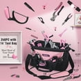 thumbnail image 4 of SHALL 246-Piece Pink Tool Set for Home, Pink Tool Sets for Women with Large Tool Bag Organizer, 4 of 8
