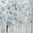 thumbnail image 4 of Gallery Wrapped Wall Art with Handpainted Landscape Design, Blue, 4 of 5