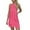 Hot Pink#11, variant on EGNMCR Dresses for Women 2024 Sexy Summer Sleeveless Round Neck Solid Color Bodycon Dress Bodycon Dress Maxi Dress Evening Dress Spring/Summer Sale
