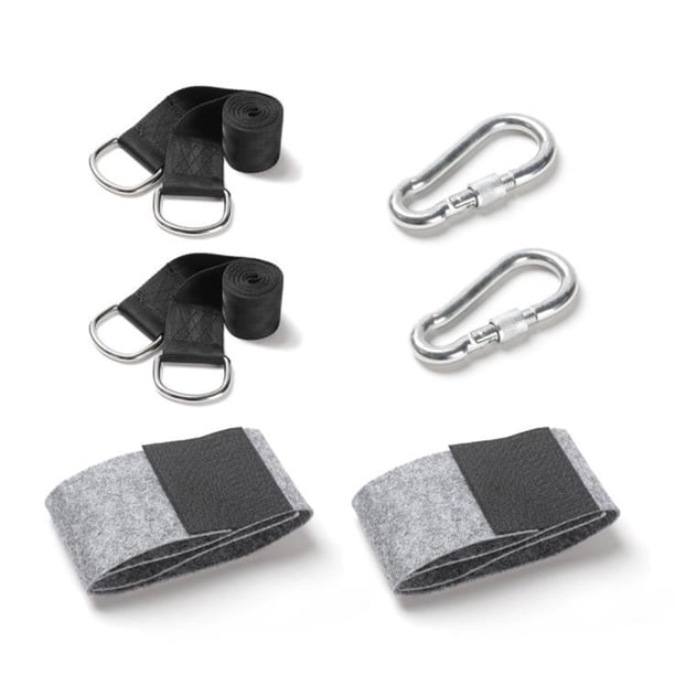 Ganfancp Árbol Set Kit con Cerradura y Bolsa Puede Acomodar Ofertas y Liquidaciones 2X Correas, 2X Hebillas de Cierre, 2X Protectores de Lengüeta