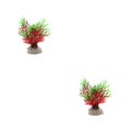 thumbnail image 2 of Greeniant 10 piezas de frescura en pecera ecológica y de bajo mantenimiento decoración de acuario decoración de pecera Artificial Type7 NO7, 2 of 6