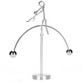 thumbnail image 2 of Balancing Toy, Model Stem Toys Stainless Steel Exquisite Craft  for Teens for Child 011 Double Man Model,010 Cylinder Style, 2 of 7