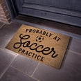 thumbnail image 3 of Bizhua Fun Sports Ball Mat Bdoormat Welcome Mats for Front Door Mat Non Slip Mats Indoor Decor Bathroom Mat Entrance Rug, 3 of 3