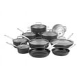 thumbnail image 1 of Cuisinart Chef's Classic Non-Stick Hard Anodized, 17-Piece, Cookware Set, 1 of 5