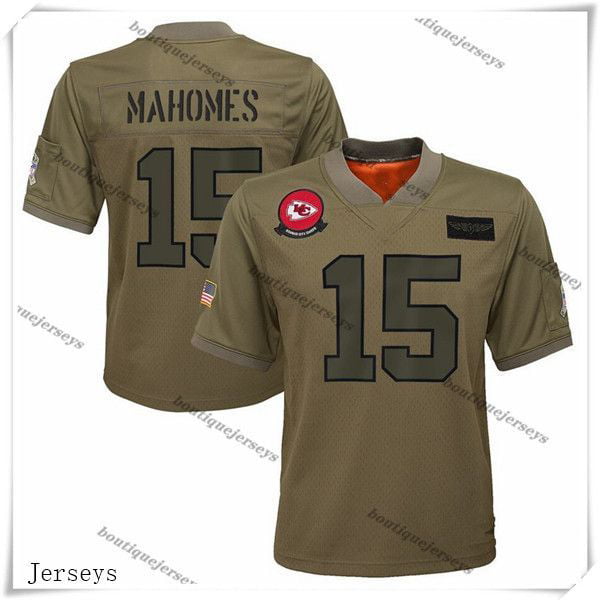 Nike Kansas City Chiefs No15 Patrick Mahomes Camo Men's Stitched NFL Limited Rush Realtree Jersey