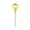 Yellow, variant on Big Bubble Wand with Smile Face Handle, 17-Inch Giant Bubble Blower Outdoor Activities, Summer Party Favors Gift