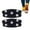 Black, variant on Ice Cleats,Crampons for Shoes & Boots,5-Claw Outdoor Anti-S Shoe Covers,Anti-Slip for Hiking,Snow Walking,Climbing,Jogging,Fishing(White)