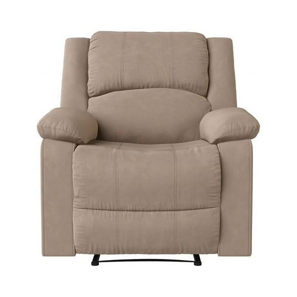 Relax-a-loungeer Dayton Fauteuil Inclinable en Microfibre Beige