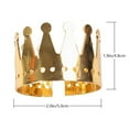 thumbnail image 2 of ELAYARD Set of 4 Alloy Candlestick Napkin Rings in Gold, Creative Festive Napkin Holders for Restaurant Use, 2 of 5