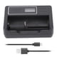 thumbnail image 2 of Cargador de batería USB, cargador de batería universal SEIVI PC Black Cargador de batería con pantalla inteligente Diseñado para el futuro, 2 of 9
