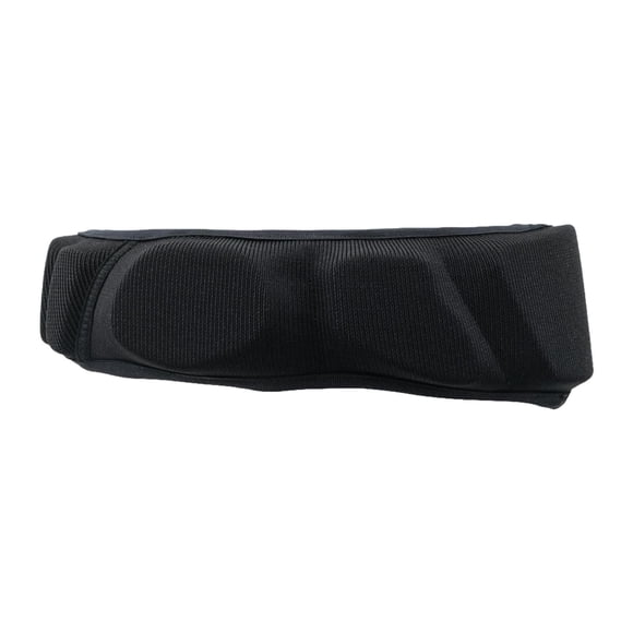 Accesorios para casco de rugby, entrenamiento para atletas, transpirables, para lanzadores y a prueba de golpes. Negro M