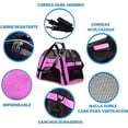 thumbnail image 2 of Transportadora Para Mascotas Bluelander Pegable Color Rosa, 2 of 4