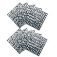 thumbnail image 4 of 10 Sheets of Self Adhesive Alphabet Letter Stickers Decorative Alphabet Letters Number Stickers, 4 of 10