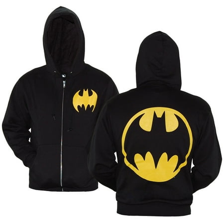 Batman Symbol Zip-Up Hoodie