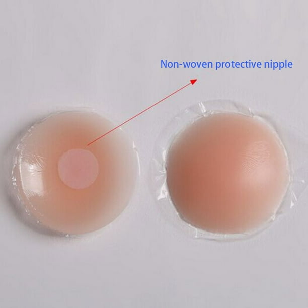 silicone nipple  2/4 pair silicone nipple covers for women adhesive and  reusable nipple covers reusable nipple pasties nipple stickers niple cover  nippie cover nood chest stickers nippies skin nipple daisies beige
