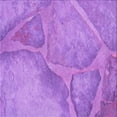 thumbnail image 1 of Ahgly Tapis d'Intérieur Lavable en Machine Carré Violet Transitionnel, 5 Pieds Carré, 1 of 7