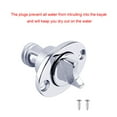 thumbnail image 6 of Hull Drain Plug Kit with O Seal Kayak Boat Transoms Garboard Drainage Stopper Marine Bung Fits 1inch Hole, 6 of 7