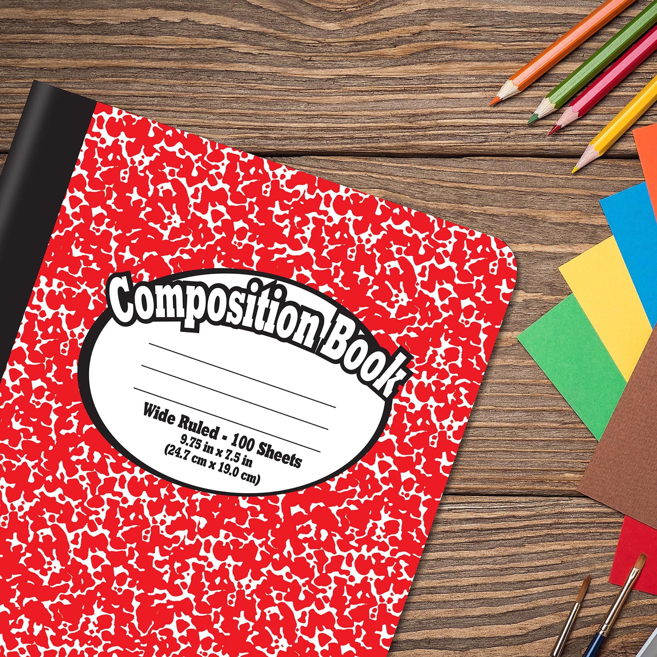Better Office Products Com position Notebooks, 100 Sheets, 12 Pack
