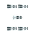 thumbnail image 3 of ZheElen Fake Nail Set French Style Scratch Resistant Press-on Fingernails Full Cover Removable for Trimble Adjustable Manicure Stickers Type 20 5Set, 3 of 6