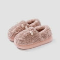 thumbnail image 2 of Tao Tao Women's Cute Animal Slippers Winter Warm Fuzzy Plush House Slipper Cartoon Sheep Indoor Shoes Pink 40, 2 of 3