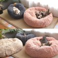 thumbnail image 4 of Dog Bed Donut Soft Plush Round Pet Bed For Deep Sleep Of Dogs Cats, 4 of 4