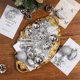 thumbnail image 3 of Decoraciones Del Árbol de Navidad Juego de Ornamentos de Bola de Plástico Azul, 6x6x6cm 20Pcs con Cuerdas Colgantes Perlas para la Fiesta de Vacaciones Del Hogar Ornamentos Del Árbol de Navidad, 3 of 6