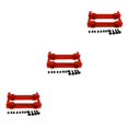 thumbnail image 3 of maskred ECX 1/12 RC RGT 136100 With Aluminium Alloy Rear Bumper Rear Bumper For ECX 1/12 Rc RGT 136100 Made Of Aluminium Alloy red 3Set, 3 of 6