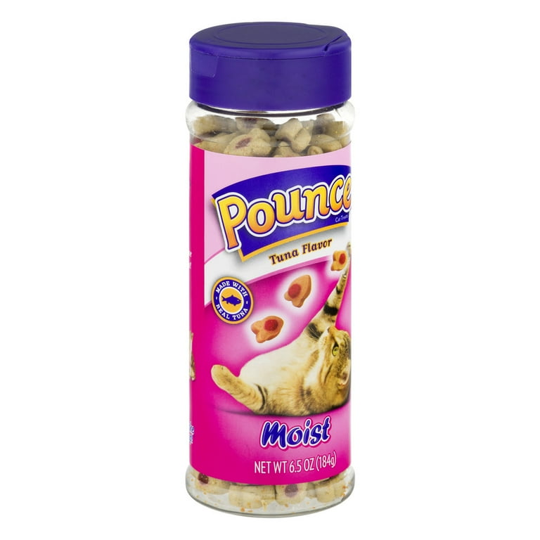 Pounce Moist Tuna Cat Treats 6.5 Oz. Walmart