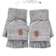 thumbnail image 2 of Guantes de cocina Guantes cálidos de invierno Guantes USB Guantes calefactores de felpa Guantes con carga USB Guantes con tapa USB una manopla, 2 of 5