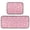 Ice Cream and Popsicle Pattern, variant on 2-Piece Kitchen Mat Set Non Slip Washable Floor Mats Decorative Rugs for Kitchen Sink Laundry Colorful Stars Pattern