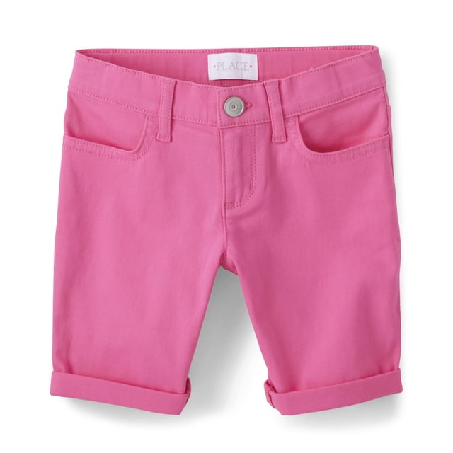 Pantalones cortos Skimmer The Children's Place French Rose para niñas de 8 años