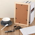 thumbnail image 5 of Black Photo Frame Picture Turn Button Fastener Set Pcs 100 Picture Frame Hardware Backing Clip Black Hardware Backing Clip with Screws for Hanging Paintings Pictures Art Photos, 5 of 5