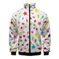thumbnail image 5 of Chaqueta con estampado geométrico 3D para hombre, abrigo deportivo callejero de gran tamaño, estilo Harajuku, para primavera y otoño, chaquetas con cremallera, ropa para hombre, 5 of 5