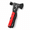 Black axe hammer-red, variant on Multifunction Axe Tool, Stainless Steel Portable Outdoor Hammer Tool, 6.89 x 3.54 x 1.38 Inch Compact Camping Utility Tool with Comfortable Handle for Outdoor Use