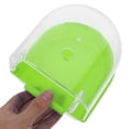 thumbnail image 3 of COMPUKAS 1-Pack Indoor Rectangular Light Green ABS Bird Bath Basin for Parakeets and Small Birds, 3 of 8