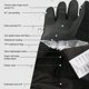 thumbnail image 4 of Invierno 3 Dedos Mitones De Esquí Guante De Nieve Impermeable Pantalla Táctil Transpirable Guante De Snowboard Para Hombres Mujeres Ciclismo Al Aire Libre Esquí Moyic OD016009-04, 4 of 6