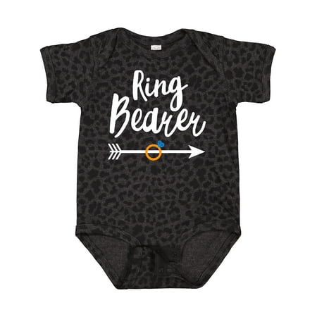 

Inktastic Ringbearer with Arrow in White Gift Baby Boy Bodysuit