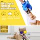 thumbnail image 5 of Juguete de peluche chirriante para perros, divertido juguete de cuerda de peluche para perros pequeños y medianos, lindo juguete para masticar para la dentición de cachorros para entrenamiento, 5 of 8