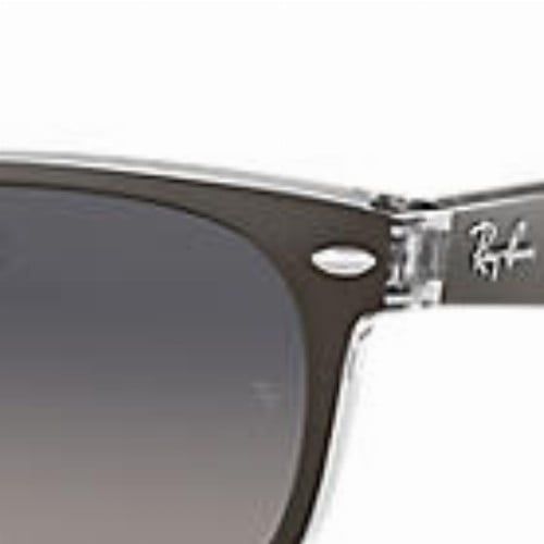 Brushed Gunmetal on Transp/Grey Gradient Dark Grey