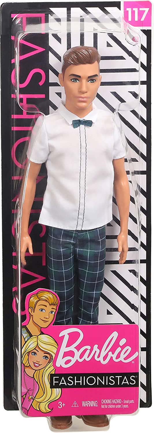 Barbie Ken Fashionistas Doll, Slim Body Type Wearing Bow Tie - image 5 of 8