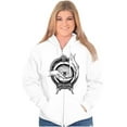 thumbnail image 3 of Hand Eye Crystal Ball Futuristic Spirit Zip Up Hoodie Men's Women's Brisco Brands L, 3 of 6