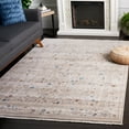 thumbnail image 2 of SAFAVIEH Vintage Persian Sam Abstract Polyester Area Rug, Ivory/Light Grey, 4' x 6', 2 of 11