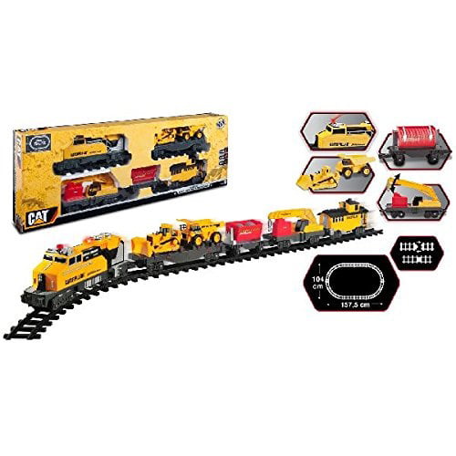 Cat Motorized Construction Express Train Caterpillar 2014 Toy State for sale online 