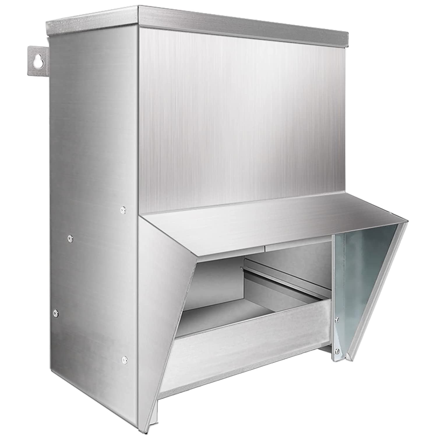 Automatic Chicken Feeder, Poultry Feeders 13 lbs, Weatherproof Lid