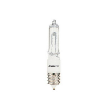 

610102 Q100FR-MC 100-Watt Dimmable Halogen JD Type T4- Mini-Candelabra Base- Frost - Pack of 5