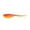 Saffron, variant on 10Pcs Pin Tail Tadpole Soft Fishing Lure, Soft Worm Bait for Jig Head Rigs, Finesse Rock Fishing Gear for Small Species, Gray